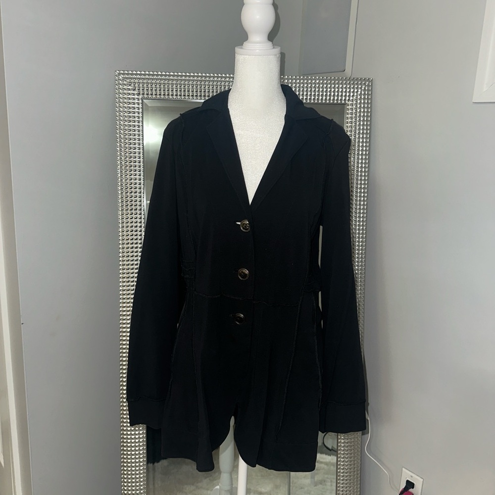 Elegant Black Women's Coat
